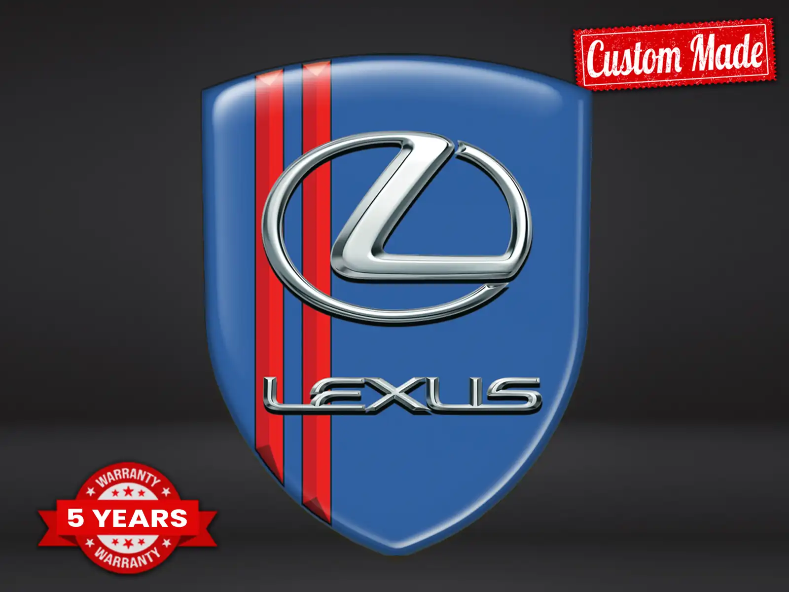 Lexus Emblema Auto Máximo Estilo Resistente Pro Rendimiento